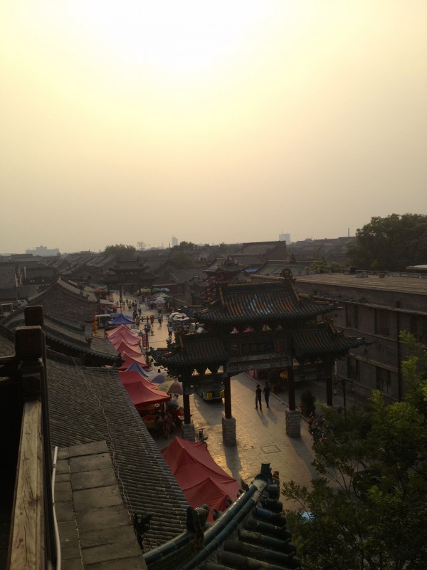 panorama di Pingyao