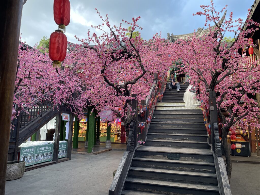 Strada di Jinli a Chengdu